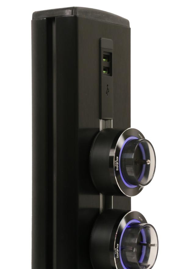 TT 1.0 - Colonnette électrique deux faces - 4 x USB