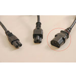CSP13-15, Cordon (1.5 m) Noir mat