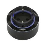 Prise de courant Européenne GS3 - Bague aluminium - Led bleu