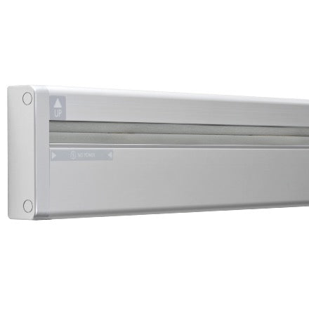 Rail électrique E-Genesis alu + 2 prises GS3 Titane