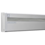 Rail électrique E-Genesis alu + 2 prises GS3 Titane